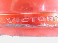 2015 15 Victory Magnum Red Rear Left Side Saddlebag Saddle Bag Speaker Cover Lid - C3 Cycle
