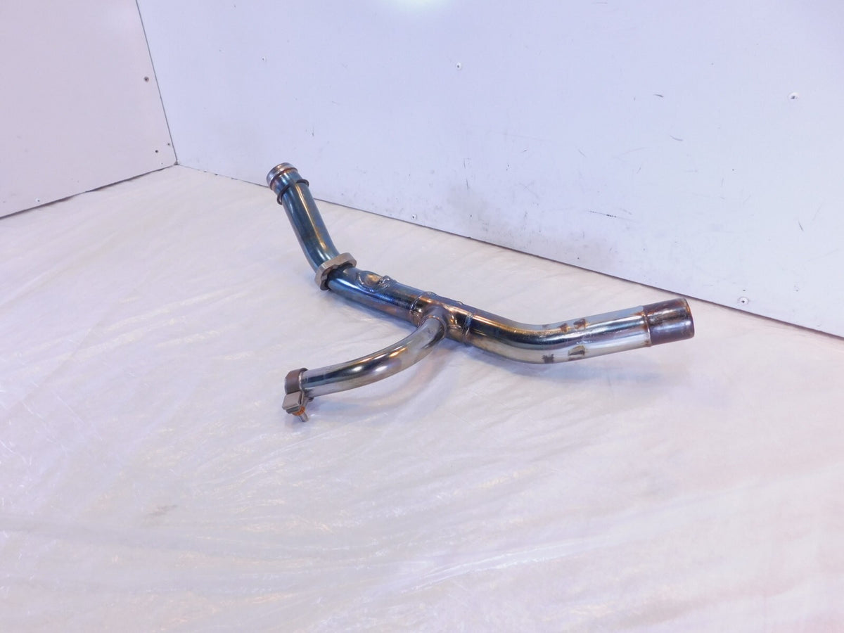 Harley Davidson FXD Dyna Rear Exhaust Header Pipe Chrome Heat Shield Cover - C3 Cycle