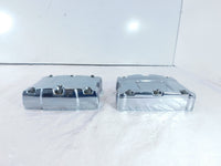 Harley Davidson Touring Dyna & Softail Chrome Cylinder Head Rocker Boxes - C3 Cycle