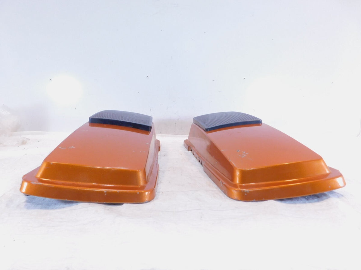 Harley Davidson Road King Street Electra Glide Speaker Saddlebag Cover Lids