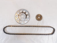 Harley Davidson Ironhead XLH Sportster 1000 Front Rear Drive Sprockets w/ Chain