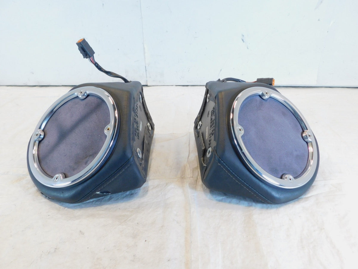 Harley Davidson Electra Glide Road Glide Tour Pak Polk Rear Speakers & Boxes - C3 Cycle