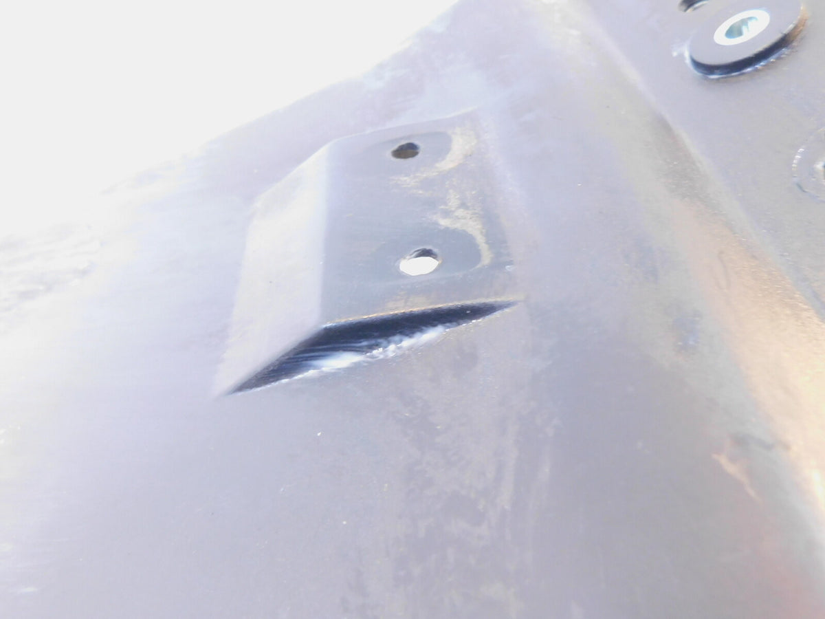 1986-06 Kawasaki ZG1000 Concours 1000 Black Rear Fender Rear Half 35022-1224-6Z - C3 Cycle