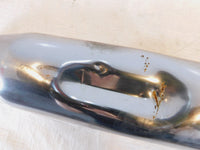 Harley Electra Glide & Road King Chrome Shark Slip on Exhaust Pipe Mufflers - C3 Cycle