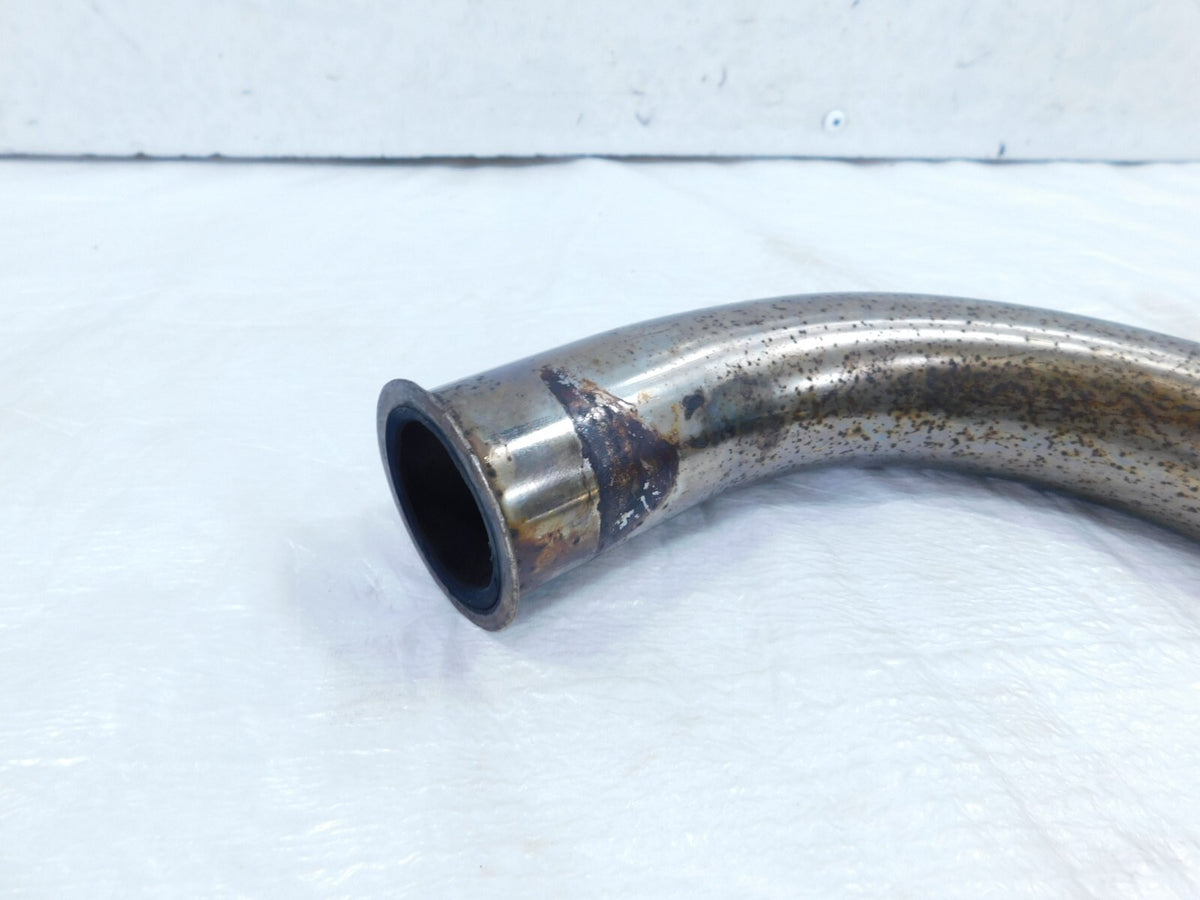 1976 76 Moto Guzzi Convert I V1000 Left/Right Front Exhaust Header Muffler Pipes - C3 Cycle