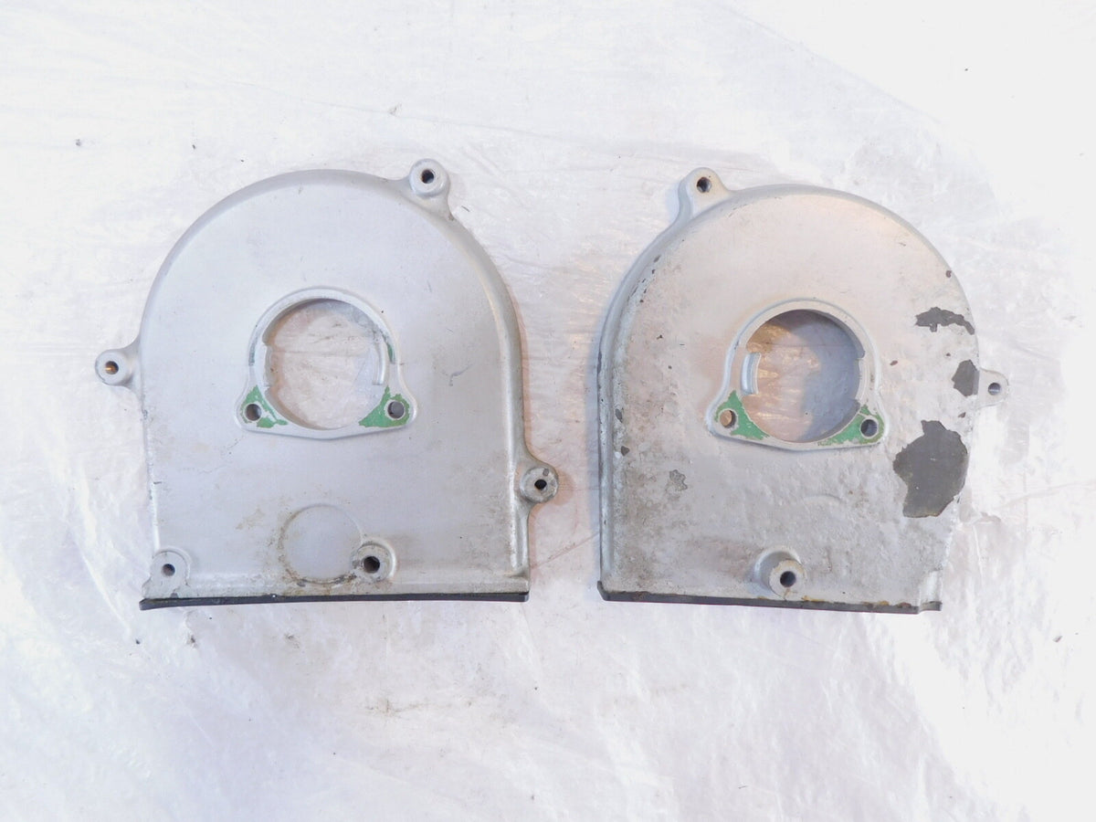 1988-2000 Honda GL1500 Goldwing Front Left/Right Timing Belt Cover Heat Shields - C3 Cycle