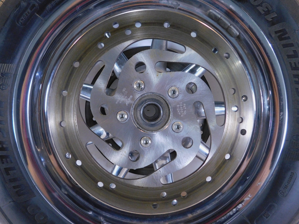 Harley Touring Road King & Electra Glide Front Chrome Wheel Rim w/ Tire & Rotors - C3 Cycle