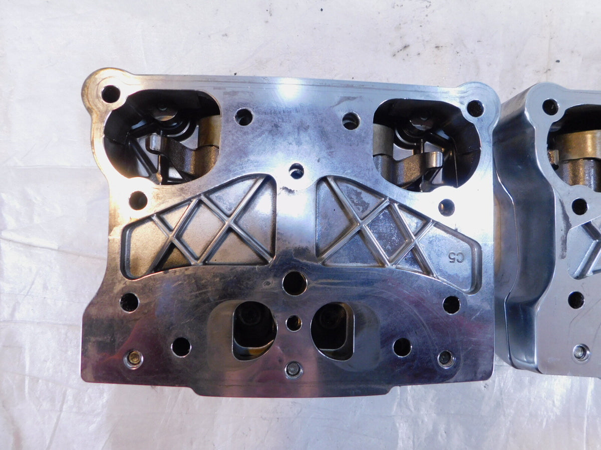 Harley Davidson Touring Dyna & Softail Chrome Cylinder Head Rocker Boxes