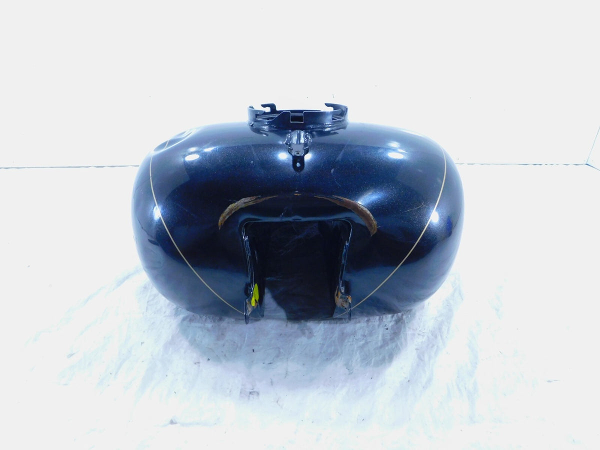 Harley Davidson Road Street & Electra Glide Fuel Gas Petrol Tank - Black -Dented - C3 Cycle