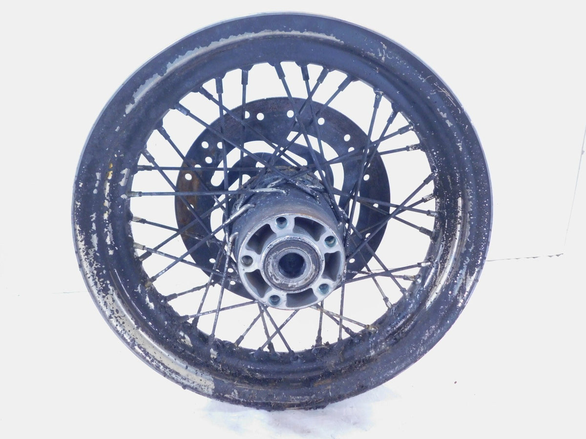 Harley Davidson Softail Heritage Classic Deluxe Chrome Laced Rear Wheel Rim Bent - C3 Cycle