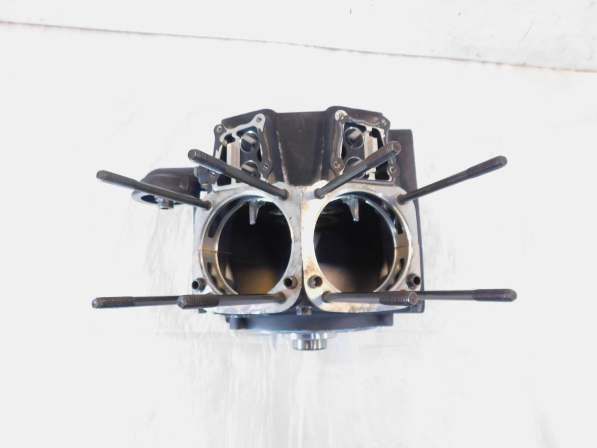 Harley Touring Electra Glide Dyna 100th Anniversary Crank Cases Crankcase Black - C3 Cycle