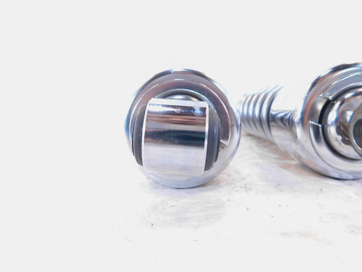 2007-2010 Harley Davidson Sportster 883 & 1200 Low Chrome Rear Shock Absorbers - C3 Cycle