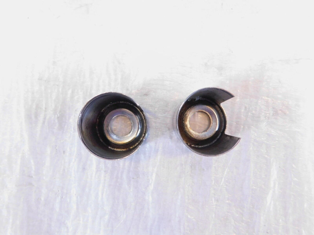 1982-1985 Harley Davidson Sportster XLH 1000 Chrome Upper Top Shock Bolt Covers - C3 Cycle