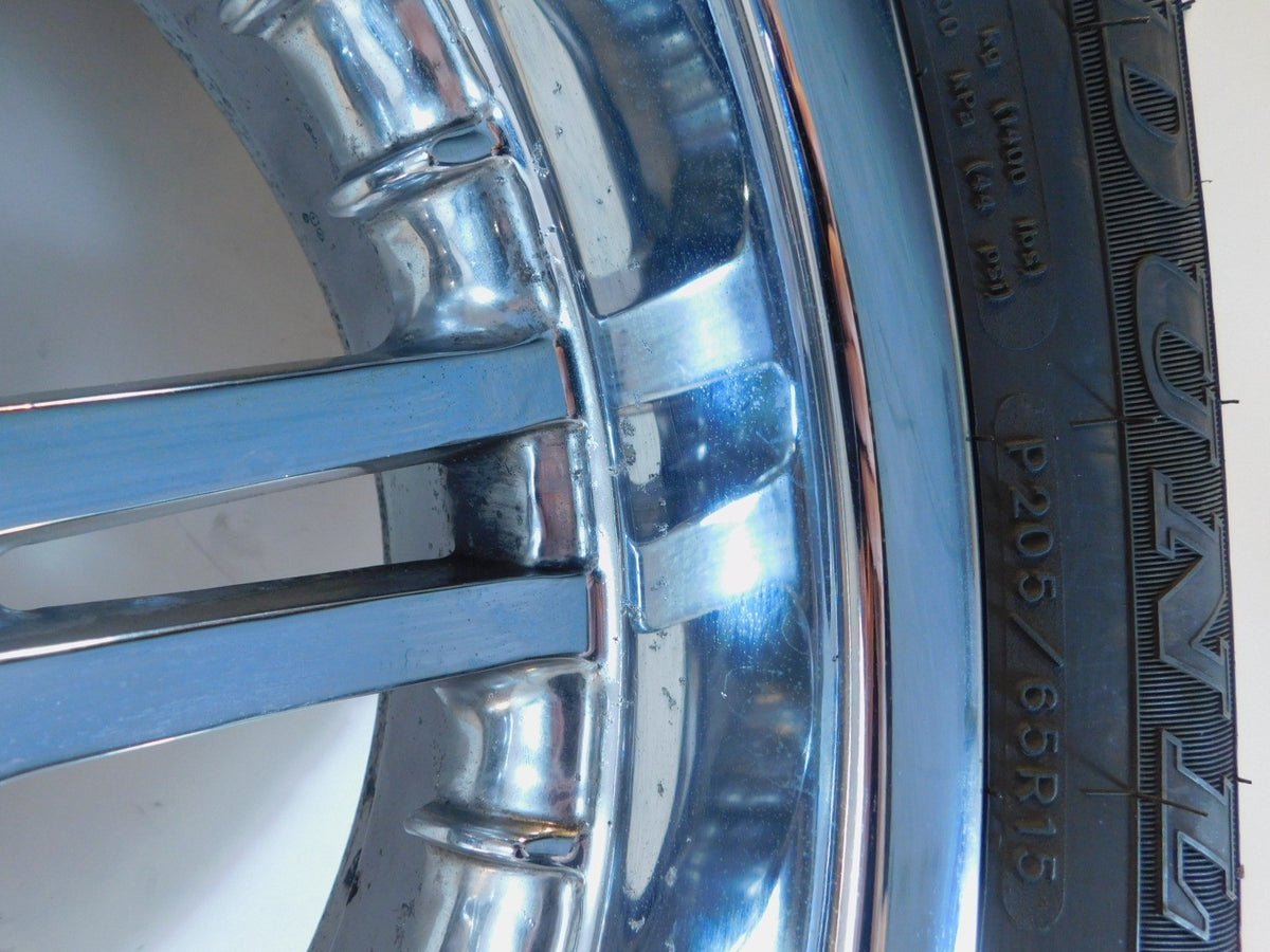 Harley Tri Glide Ultra Classic & Freewheeler Trike Chrome Rear Wheel Rim & Tire - C3 Cycle