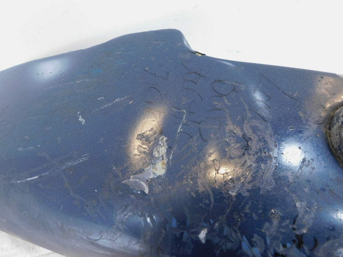 1977-1985 Harley Davidson FX & FXE Shovelhead Blue Right Fuel Gas Petrol Tank - C3 Cycle