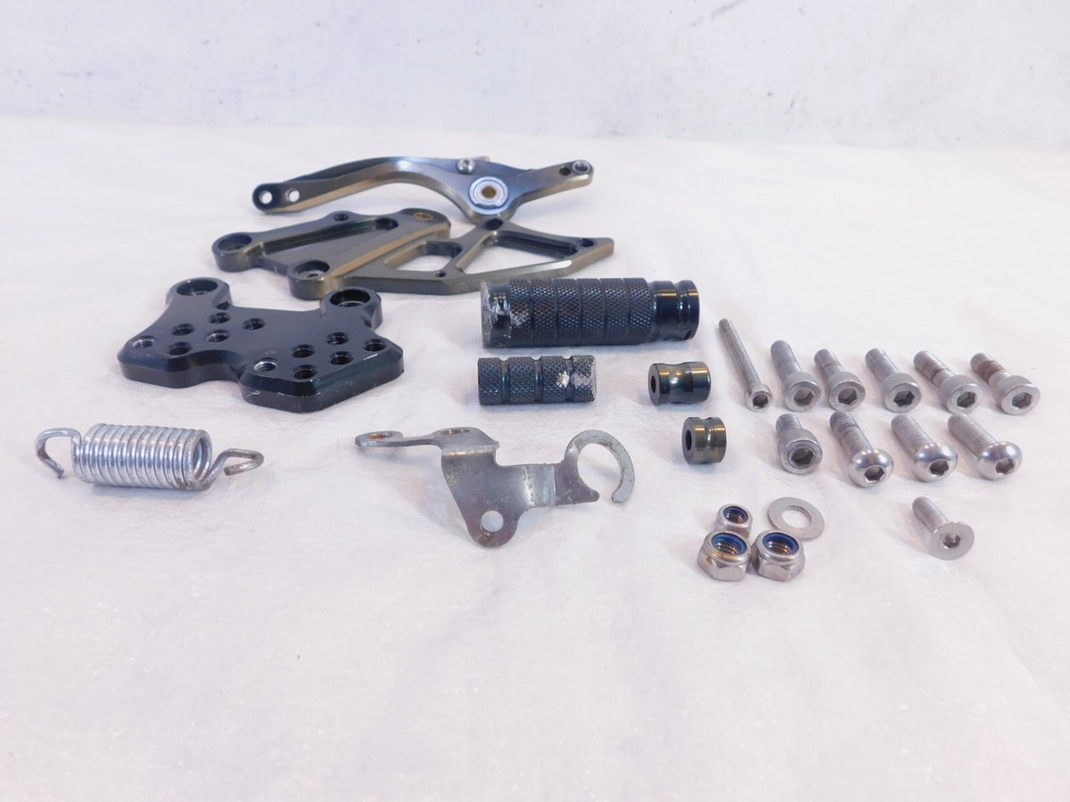 2015-2018 Yamaha YZFR3 R3 Front Right Brake Pedal Peg Linkage & Bracket Lot - C3 Cycle