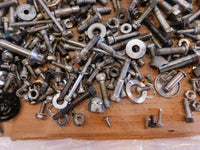 2013 Harley Davidson Dyna Wide Glide FXDWG Engine Nut Bolt Bracket Parts Box Lot - C3 Cycle