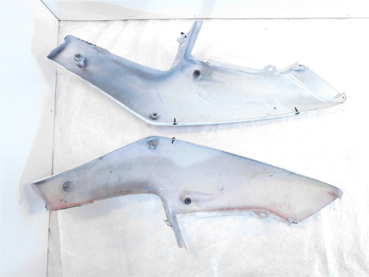 1997 Suzuki GSX-R600 GSXR600 White Right/Left Tail Seat Frame Cover Fairing Cowl - C3 Cycle