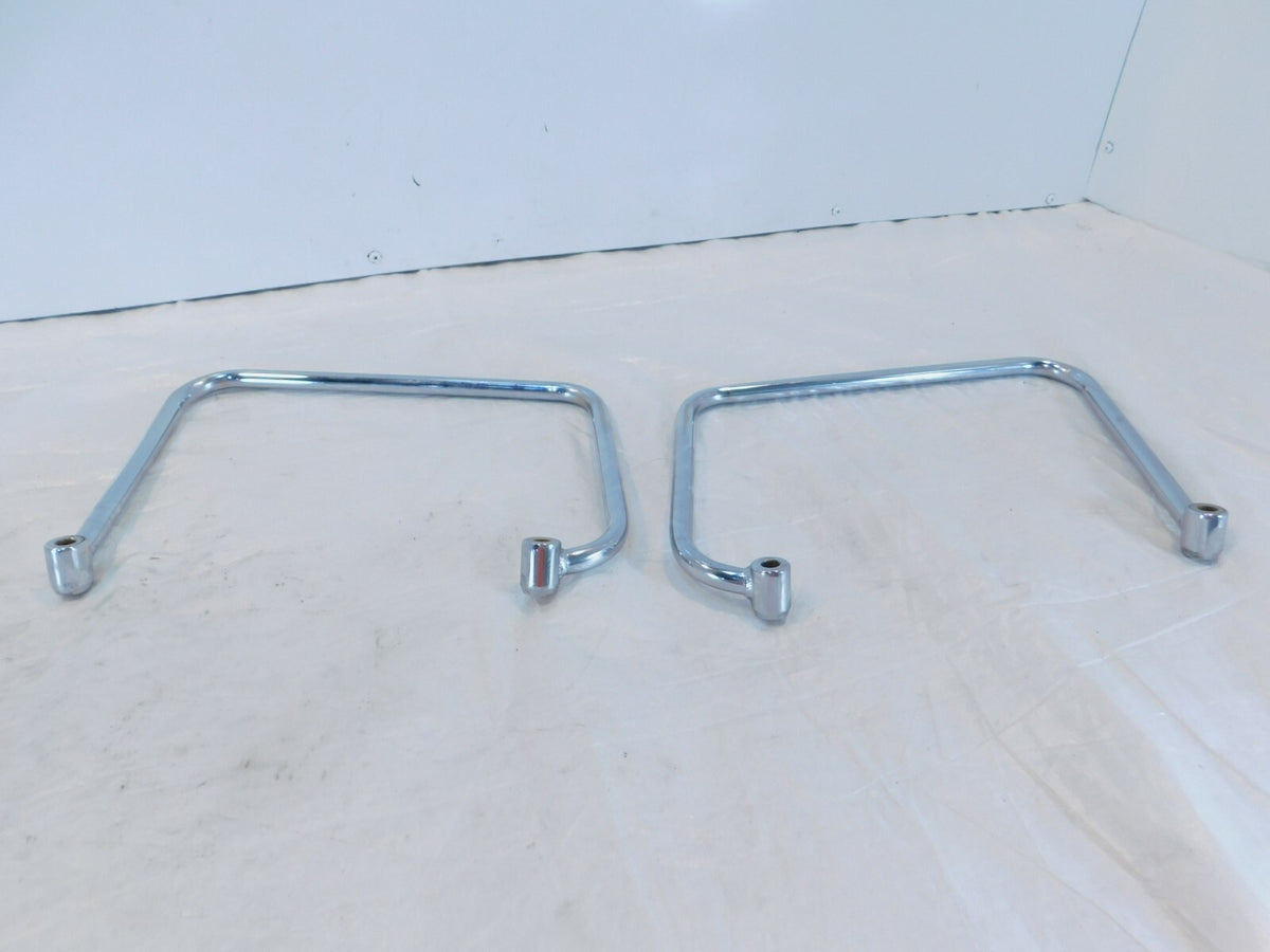 2001 Yamaha VStar 1100 XVS1100 Custom Rear Saddlebag Luggage Bracket Mount Rails - C3 Cycle