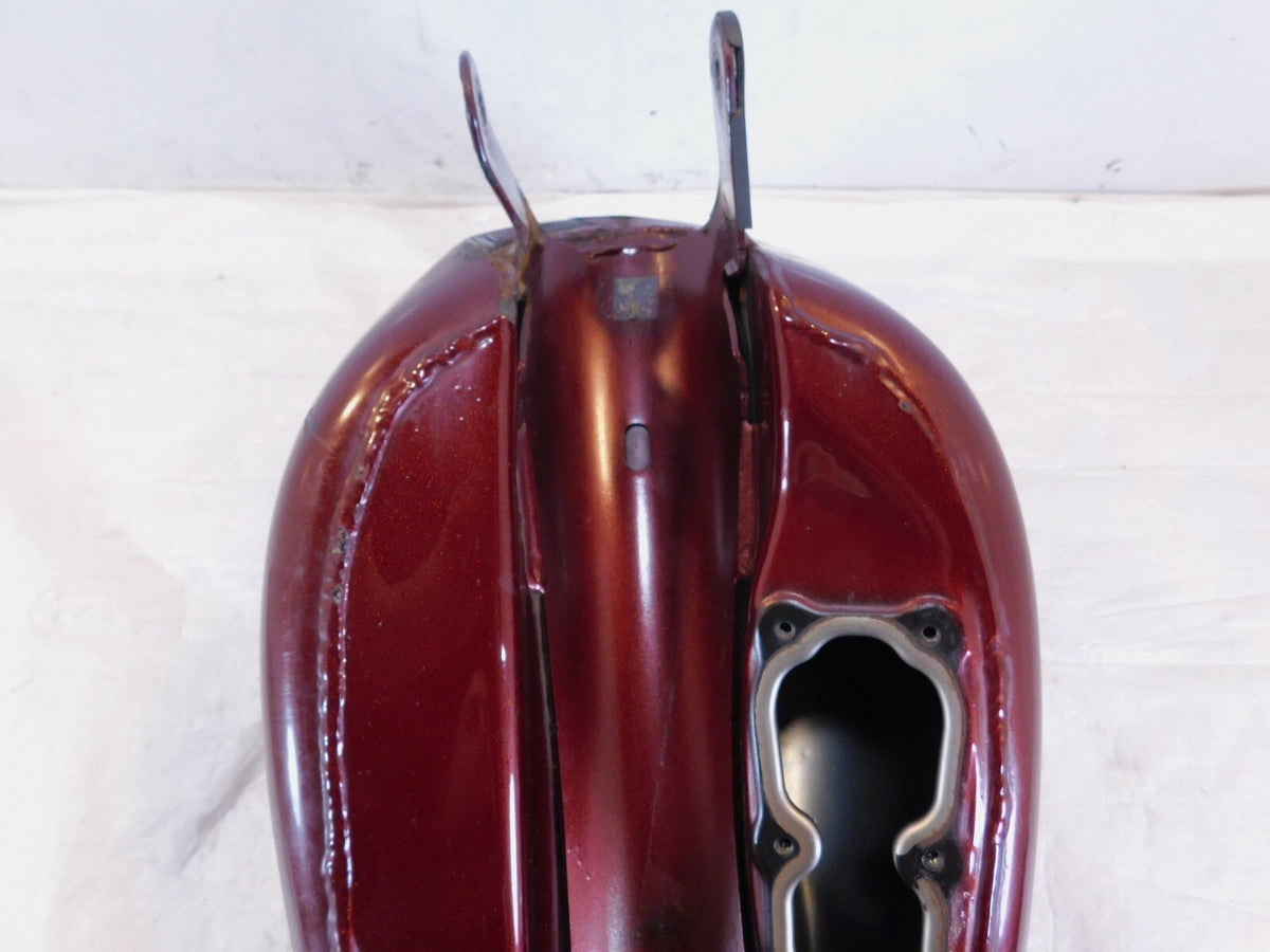 *Dented* Harley Davidson Sportster 883 1200 Red Fuel Gas Petrol Tank Reservoir - C3 Cycle