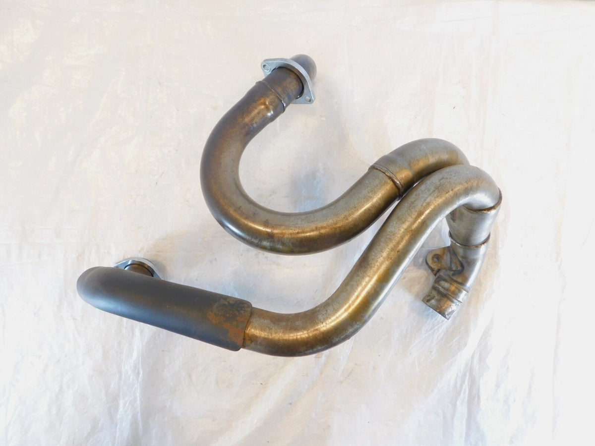 1995 & 1996 Buell S2 & S2T Thunderbolt Exhaust Muffler System Dual Header Pipes - C3 Cycle