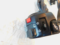 17-19 Kawasaki Versys 650 KLE650 ABS Left Handlebar Turn Signal & Horn Switches - C3 Cycle