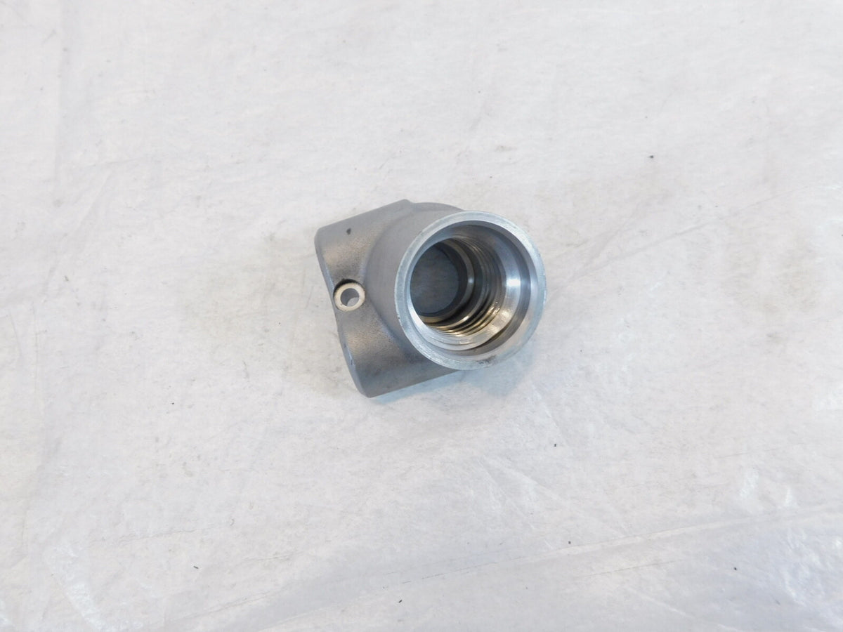 06-10 Harley Dyna Super Glide Custom Street Bob Silver Oil Tank Dipstick Spout - C3 Cycle