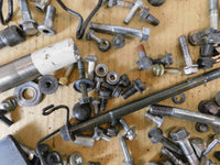 2001 Honda VLX 600 VT600CD Misc Hardware Nuts Bolts & Brackets Parts Box Lot - C3 Cycle