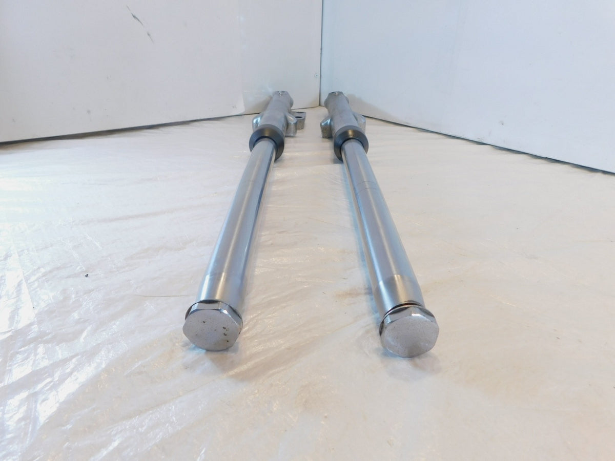 1973 Harley Davidson Sportster 900 & 1000 Chrome Front Fork Leg Shocks - C3 Cycle