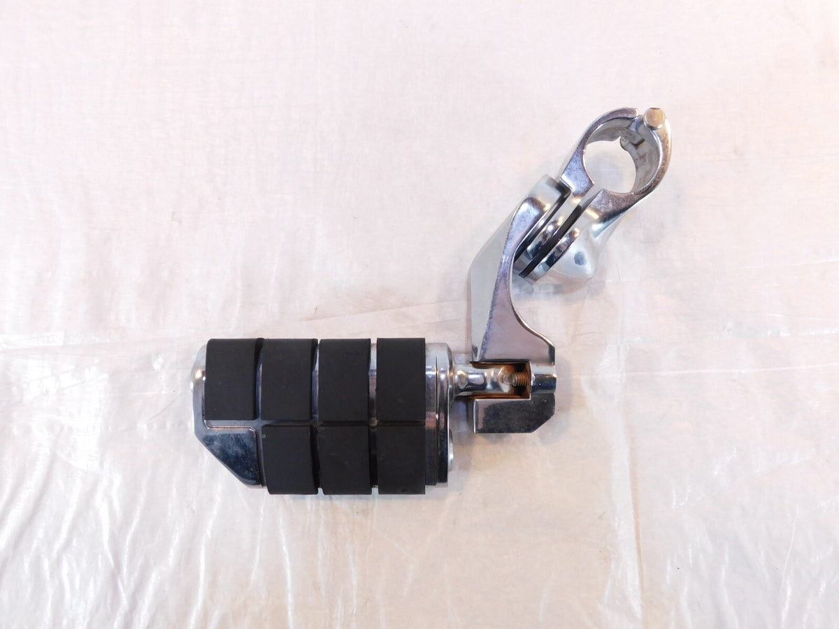 Harley Davidson FXR Dyna Sportster & Softail ISO Black Footpeg Footrest Pegs