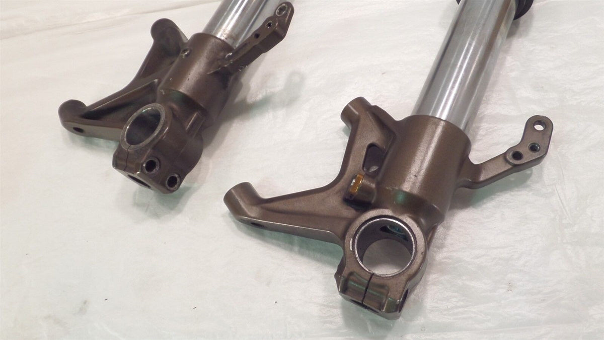 2003 03 Kawasaki Ninja ZX6R ZX6RR ZX636 Front Wheel Fork Leg Tubes - Bent - C3 Cycle