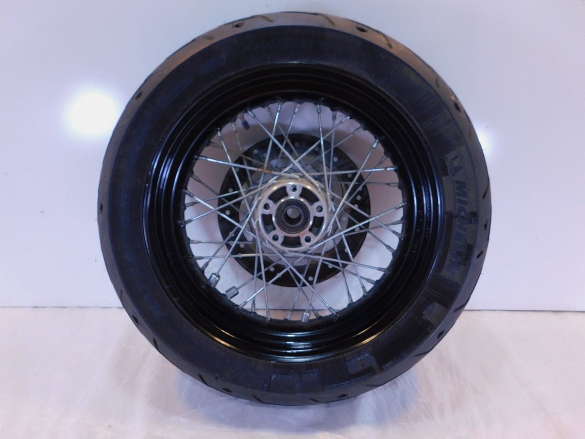 BENT Harley Davidson Dyna Super Glide & Low Rider Laced Rear Wheel Rim & Tire - C3 Cycle