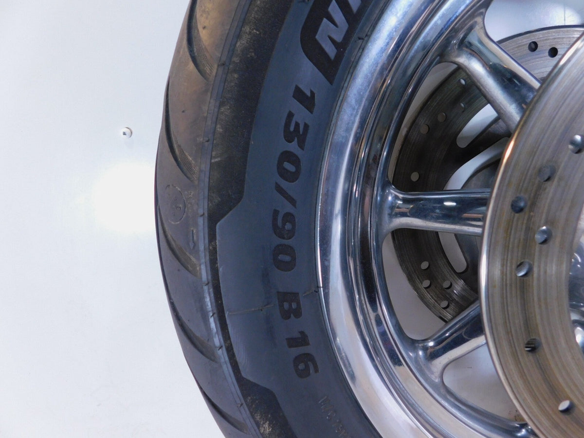 Harley Touring Road King & Electra Glide Front Chrome Wheel Rim w/ Tire & Rotors - C3 Cycle