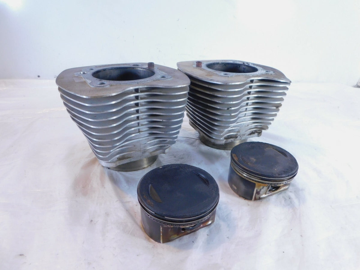 Harley Davidson Touring Dyna & Softail Twin Cam 96 Silver Cylinders & Pistons - C3 Cycle