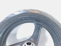 1994-1996 Suzuki RF600R RF600 Black Front Hub 3 Spoke Cast Rim Wheel & Tire - C3 Cycle