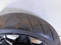 2013-2017 Kawasaki Ninja 300 EX300 Black Back Rear Wheel Rim w/ Cush Hub - C3 Cycle