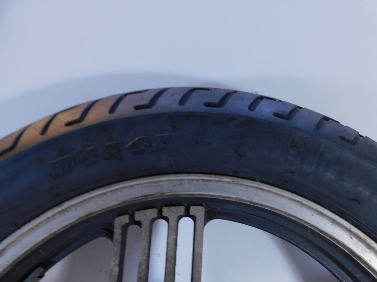 1983 83 Yamaha Venture Royale 1200 XVZ12 Front Black Cast Wheel Rim & Tire - C3 Cycle