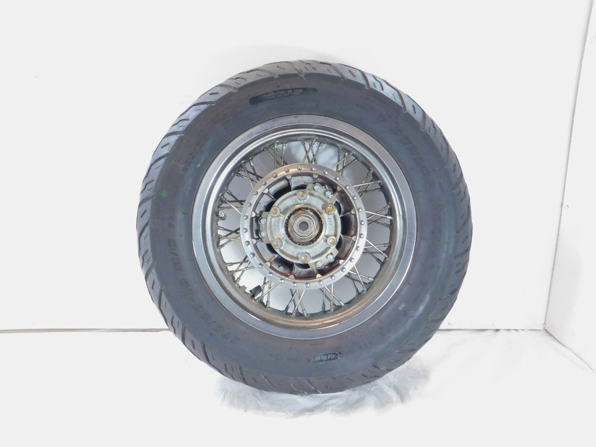 1987-2009 Suzuki VS1400 Intruder Boulevard S83 Spoked Rear Wheel Rim -For Parts - C3 Cycle