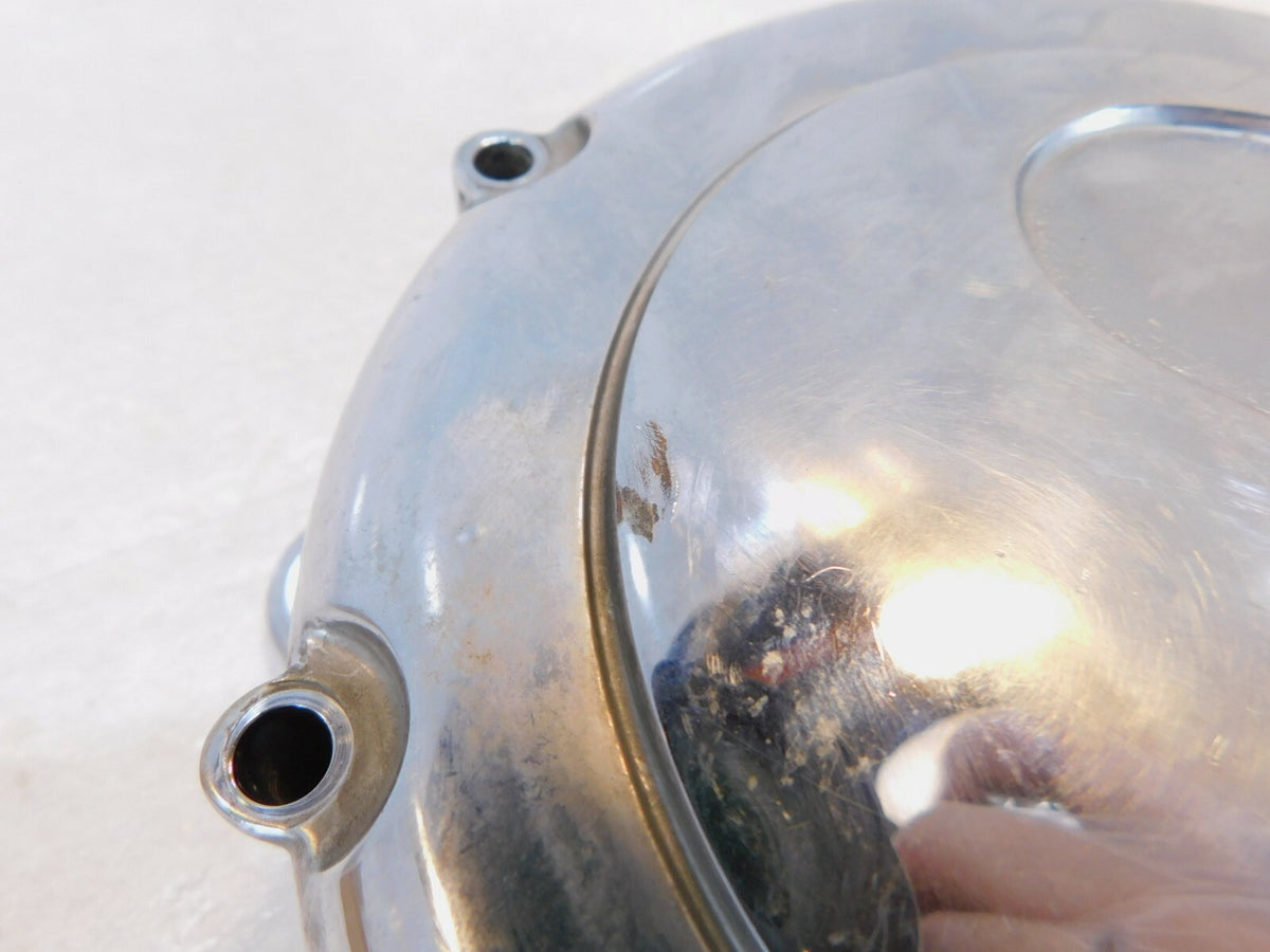 Victory Deluxe & Standard V92 Cruiser Chrome Engine Motor Left Primary Cover - C3 Cycle