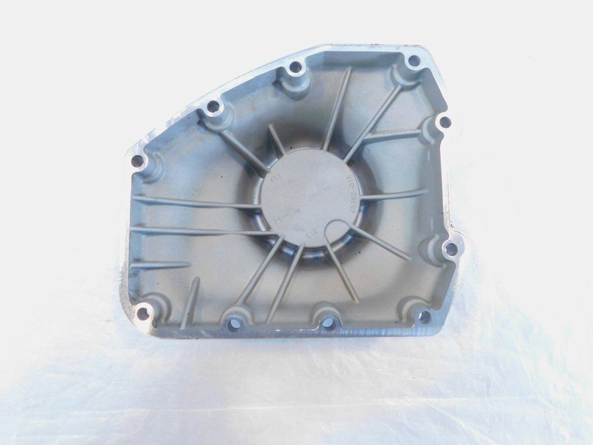 Harley Twin Cam Touring Softail Dyna Silver Right Engine Motor Cam Gear Cover - C3 Cycle