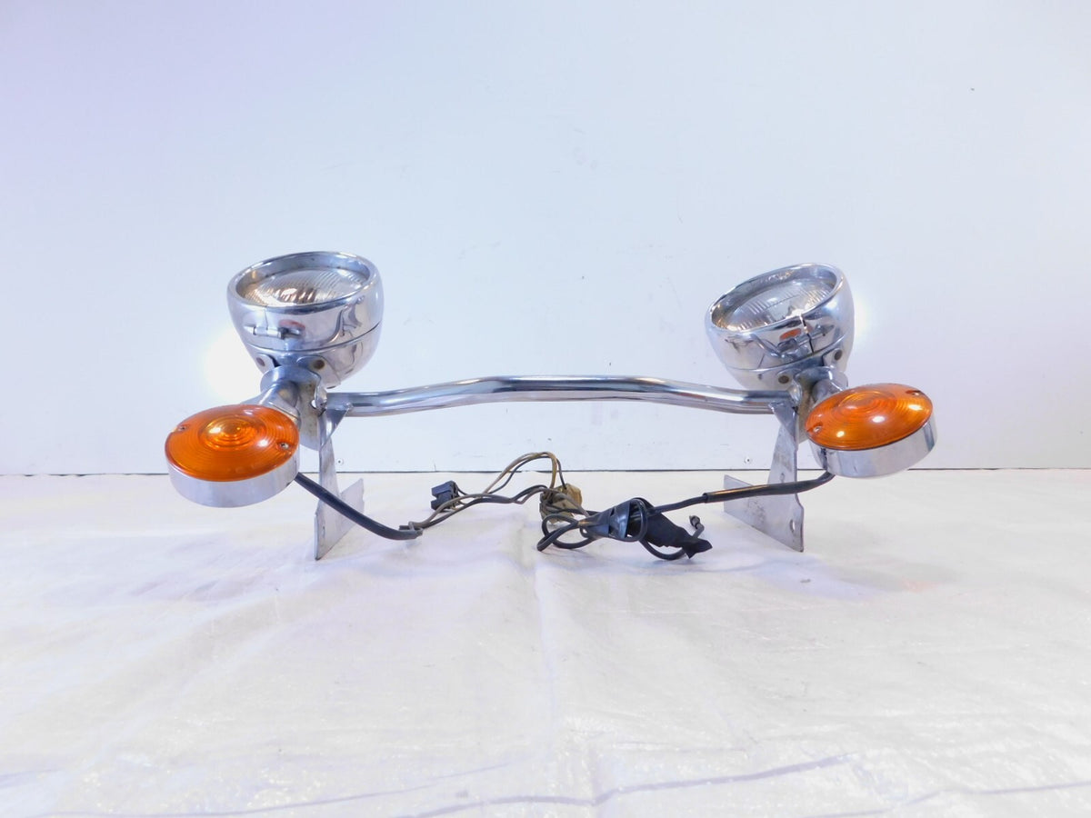 Harley Davidson Electra Glide Classic Ultra & Sport Auxiliary Fog Lights & Bar - C3 Cycle