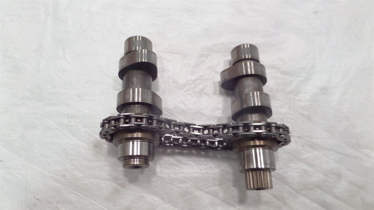 Harley Davidson Dyna Softail Twin Cam Front & Rear Camshaft Cam Shafts & Chain - C3 Cycle