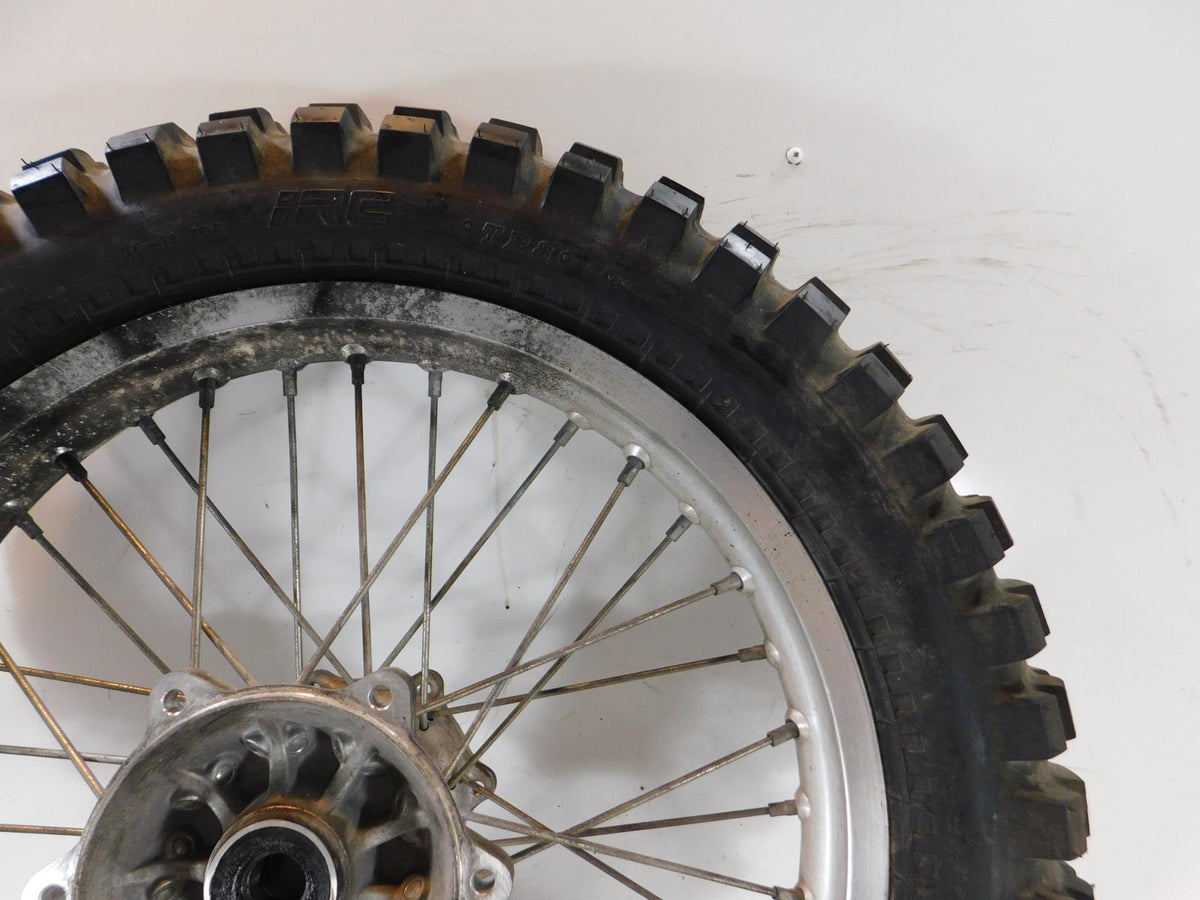 Kawasaki KLX250S KLX250 KLX300 Laced Rear Wheel Rim w/ Tire - 41025-0320-WA - C3 Cycle