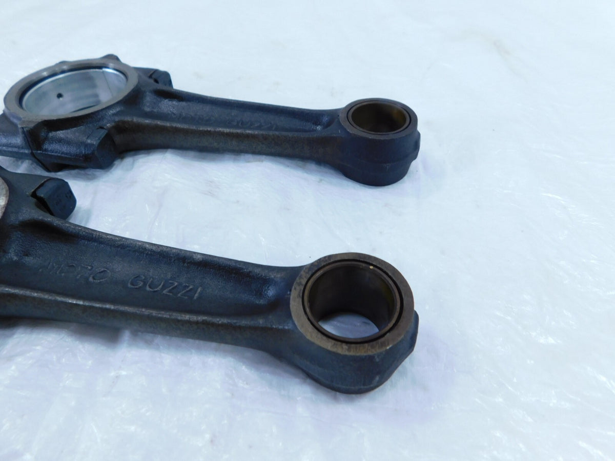 1976 76 Moto Guzzi Convert I V1000 Engine Crankshaft Piston Connecting Rods - C3 Cycle