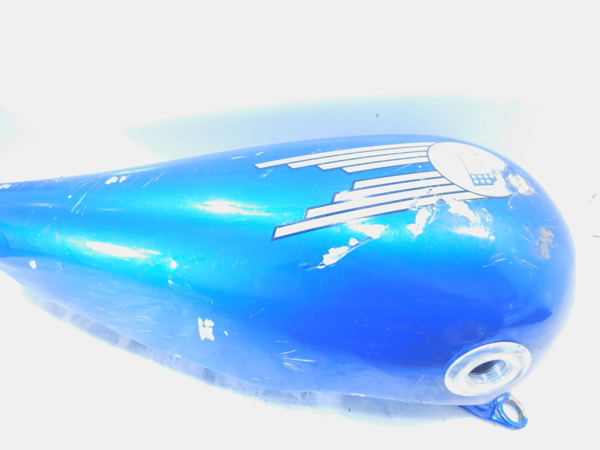 2001 Titan Phoenix ZRM ZSX Softail EVO Blue Left & Right Fuel Gas Petrol Tanks - C3 Cycle