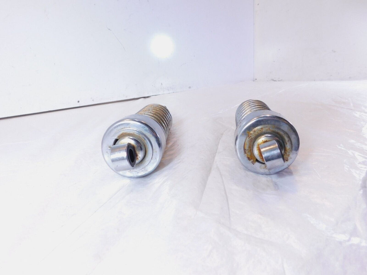 94-03 Honda VF750 VF750C Magna 750 Chrome Left Right Rear Wheel Shock Absorbers - C3 Cycle