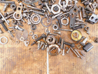 2004 Triumph America Miscellaneous Misc Body Nuts Bolts & Brackets Parts Box Lot - C3 Cycle