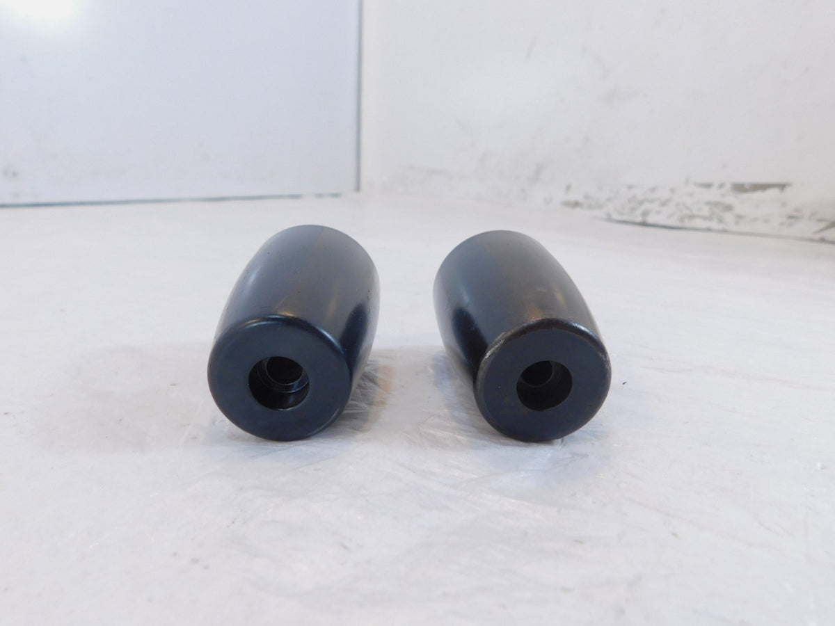 1999-2007 BMW F650 CS F650 GS Black Handlebar End Weight Caps -32712346586 - C3 Cycle