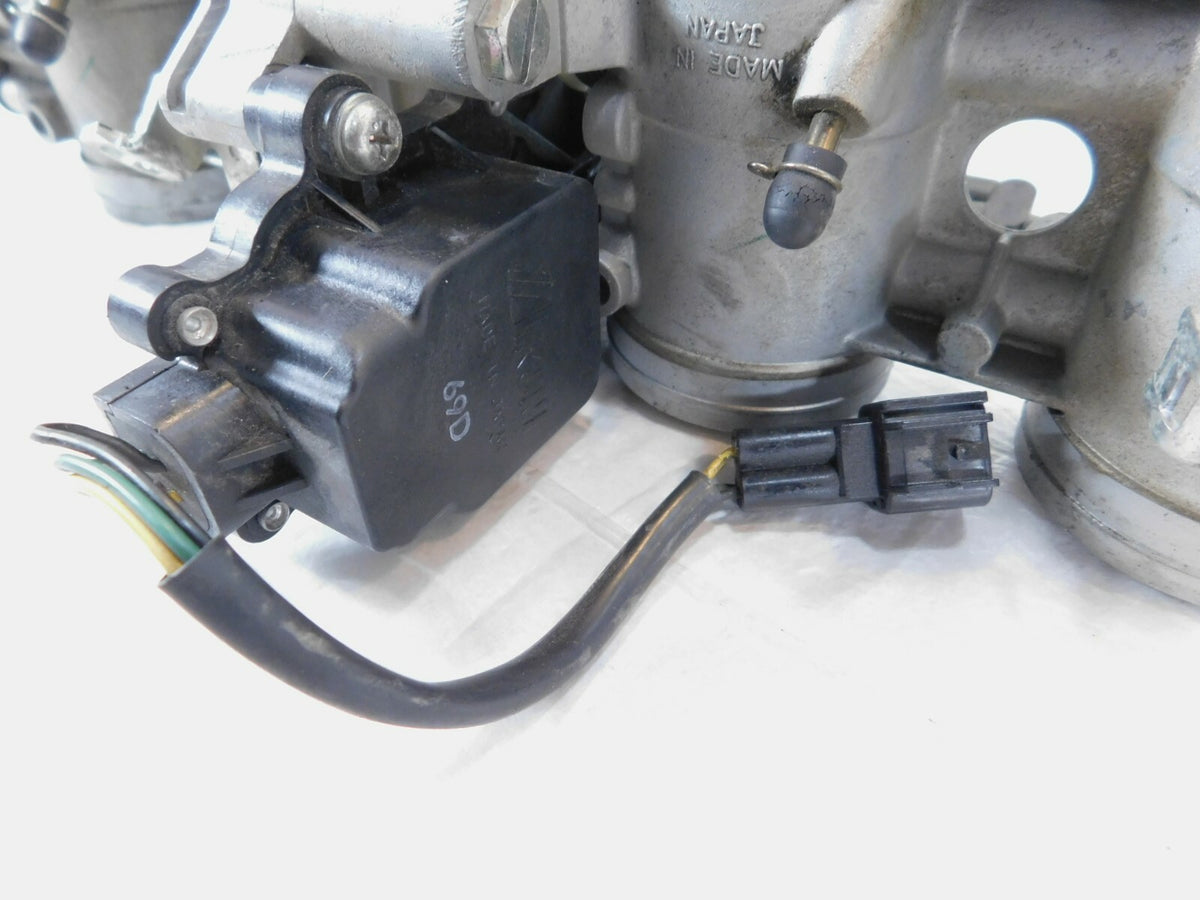 2006-2007 Kawasaki Ninja ZX14 ZX1400 Air Fuel Intake Throttle Body Rack Valves - C3 Cycle