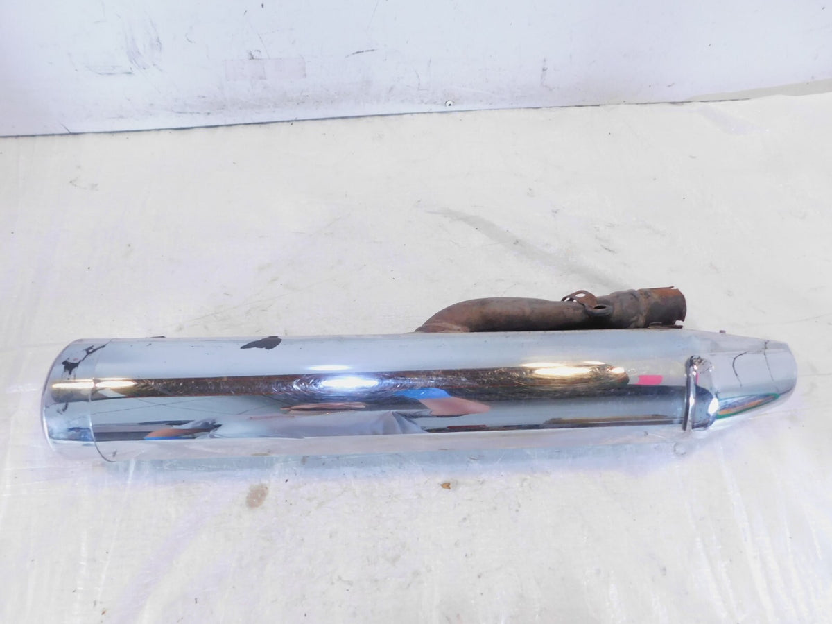 Honda VTX1800 VTX1800F VTX1800N Chrome Lower Left Exhaust Header Pipe Muffler - C3 Cycle